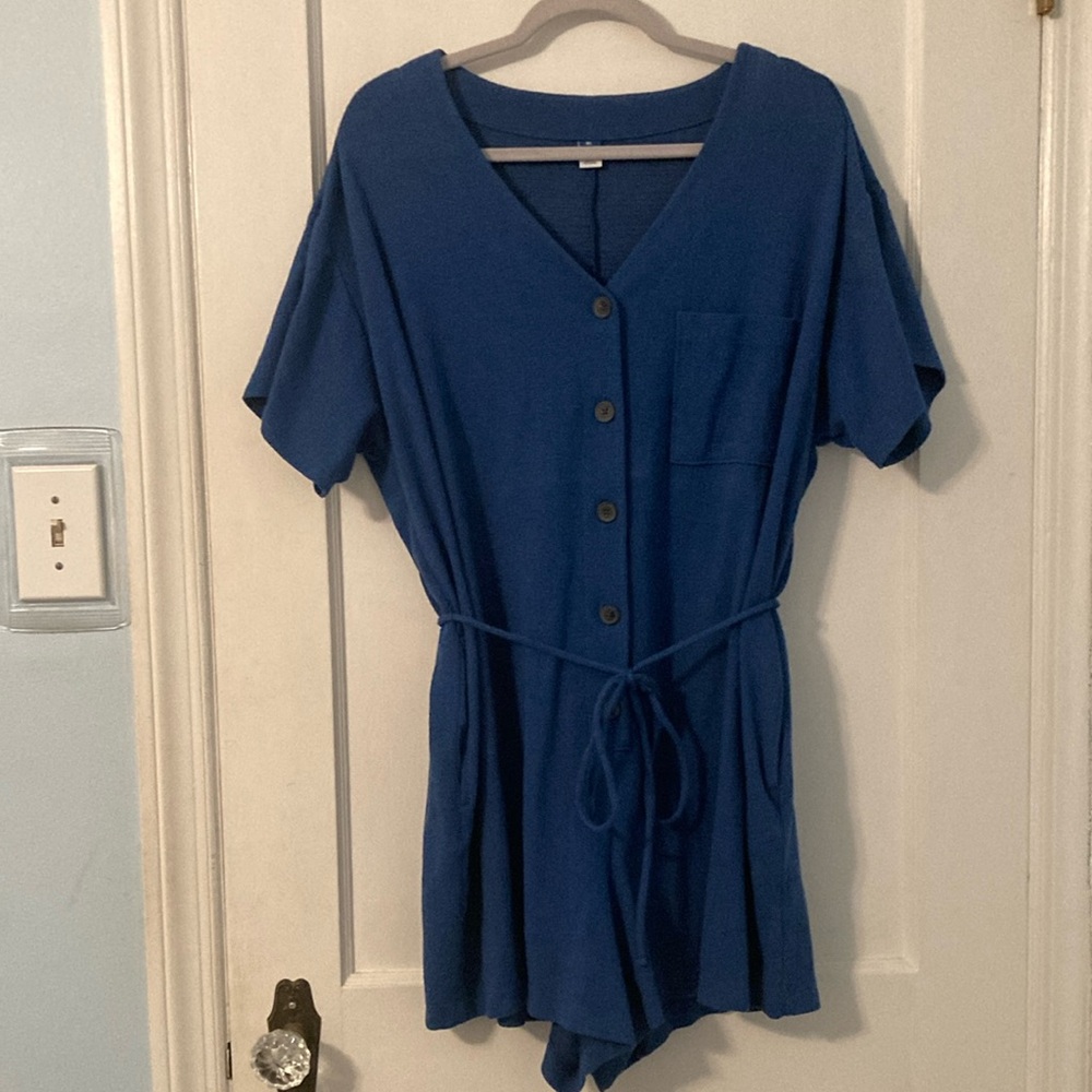 Button-Up Romper 💙 Old Navy XL 😎 Perfect for Summer
